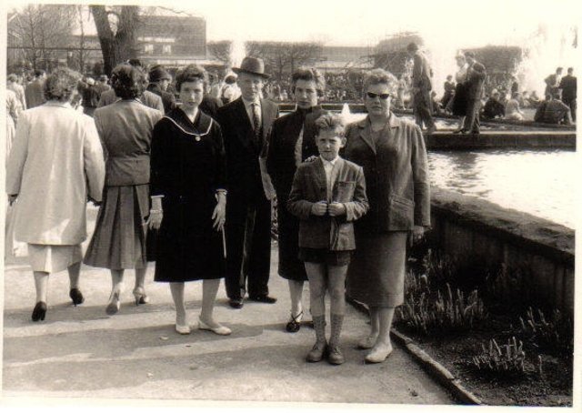 Sonntags in der Gruga, ca. 1956