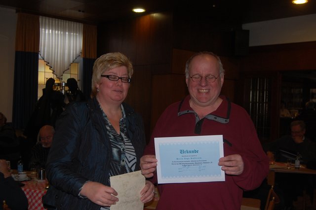 Geschäftsführerin Heike Franken mit Ingo Kufferath