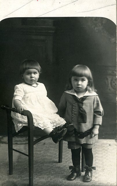 Schick gemacht für ein Foto