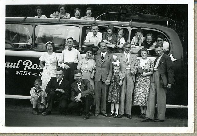 Sauerlandfahrt 1938 mit Paul Rosenkranz Witten