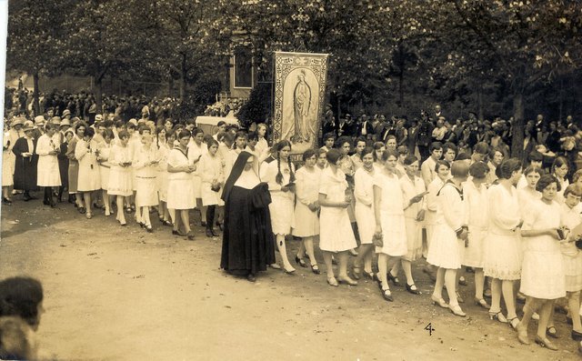 Fronleichnam 1931 zu Erfurt