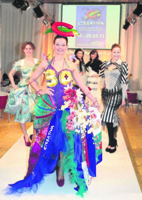 Modenschau, Workshops und jede Menge Anregungen zum Selbermachen bietet die Creativa. | Foto: Westfalenhallen GmbH