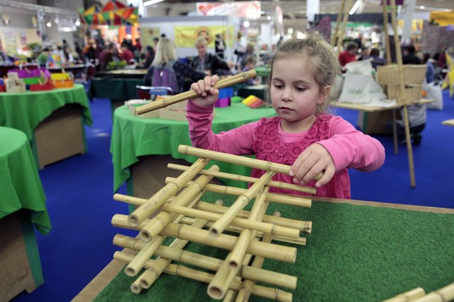 Die Creativa hat für den kreativen Nachwuchs auch einen Spielbereich. | Foto: Westfalenhallen GmbH