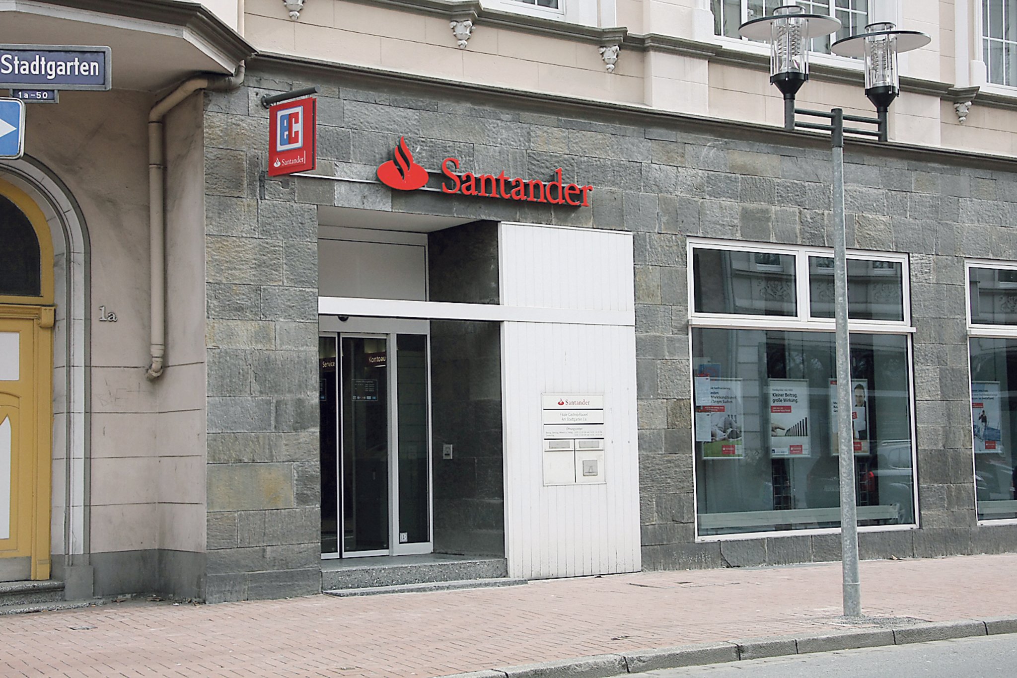 Santander Bank In Castrop Ist Schluss Castrop Rauxel