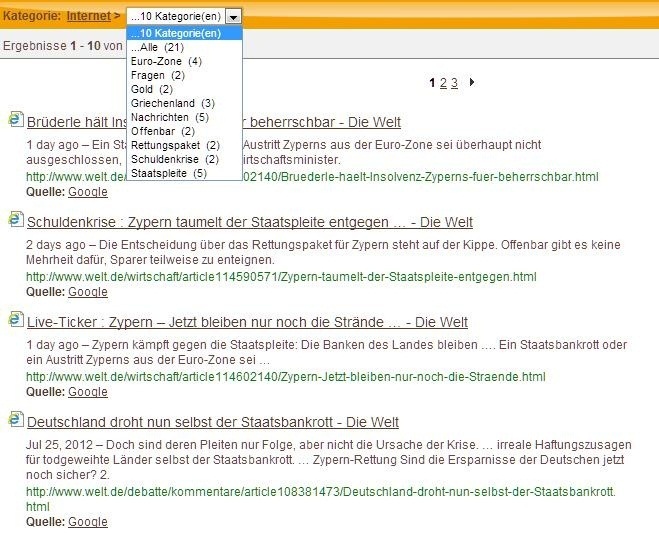 Die andere Srt des Suchens...