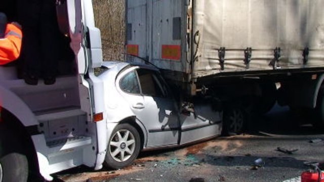 Bild von der Unfallstelle.