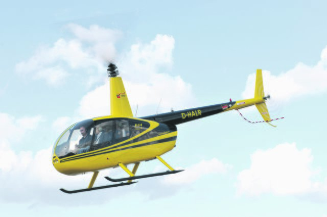 Auch er ist schon wieder im Anflug auf Monheim am Rhein.