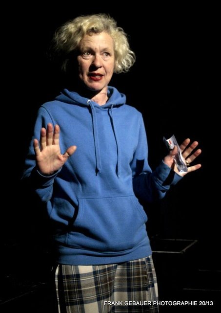 Ansage: Inge Mathes | Foto: Frank Gebauer