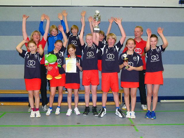 Die D-Jugend des SKV ist nun auch Deutscher Meister im Korfball