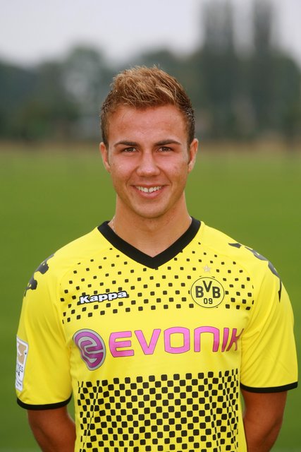 Mario Götze: Noch strahlt er im BVB-Dress. (Foto: Schütze)