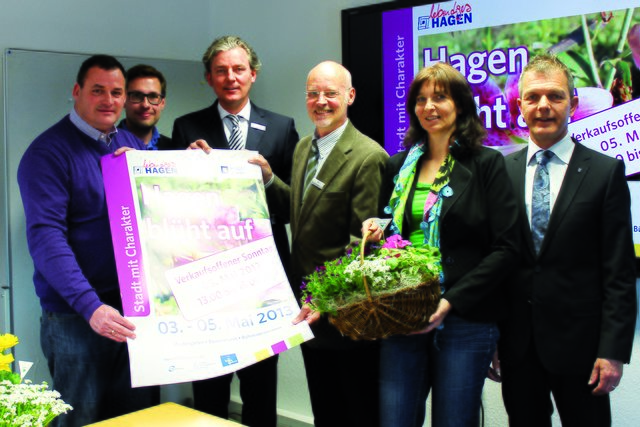 HAGENagentur, Citywerbegemeinschaft und Schaustellerverein freuen sich auf "Hagen blüht auf".