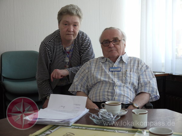 Frau Kaemper und Herr Kühne vom Bewohnerbeirat des Antoniusstiftes