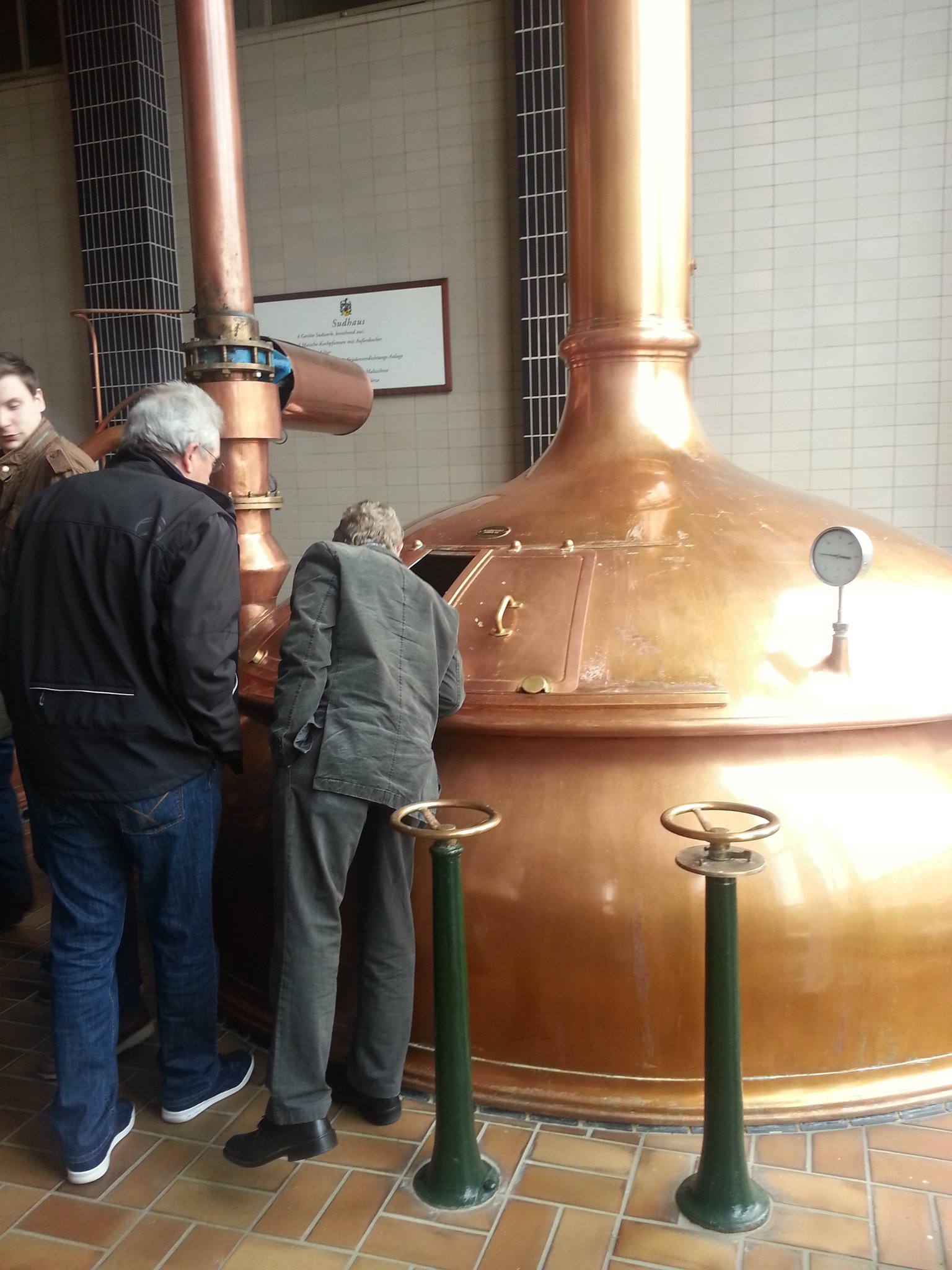 So wird Bier gemacht... Brauereibesichtigung der Stauder Brauerei
