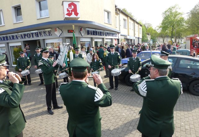 Gleich geht es los zur Festwiese ...