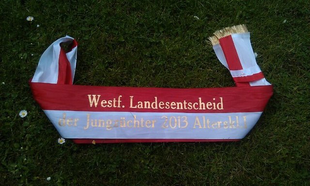 Siegerschärpe