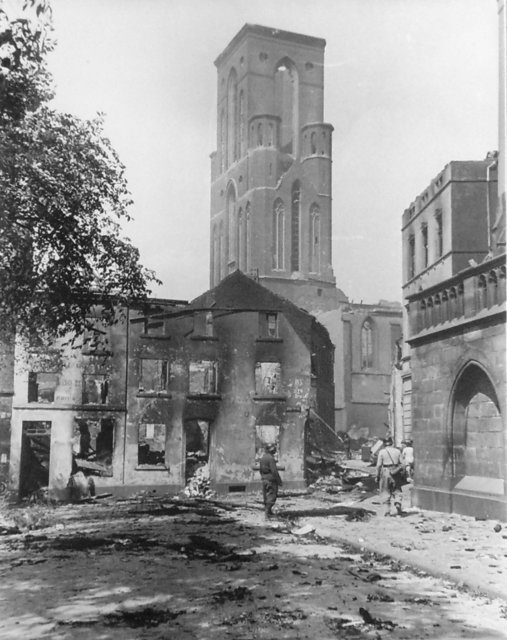 Blick vom Alten Markt in die Brüderstraße