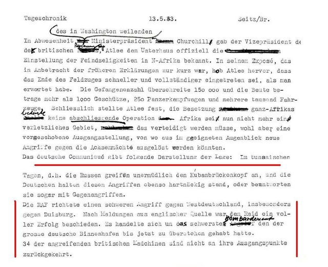 Und auch in der Schweiz wird in den Radio Nachrichten über den Angriff auf Duisburg berichtet