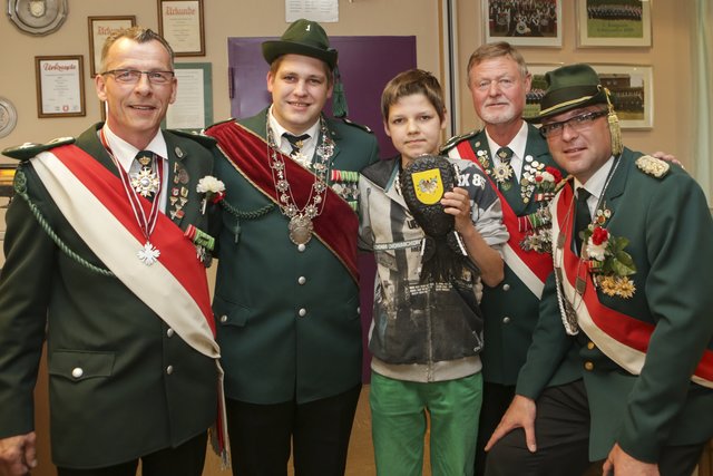 Direkt nach dem Königsschuß