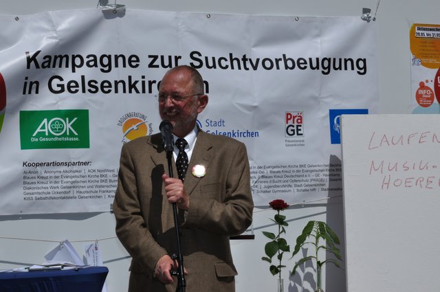 Polizeipräsident von Gelsenkirchen Herr Rüdiger von Schoenfeldt