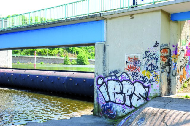 Natürlich machen auch die Graffiti-Sprayer hier keine Ausnahme. | Foto: PR-Foto Köhring/PK