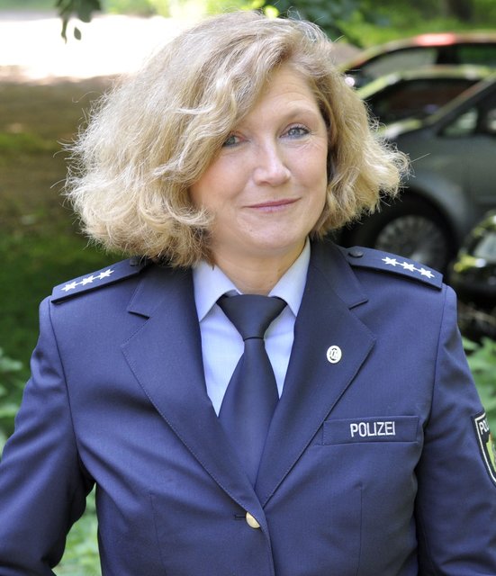 Polizeisprecherin Manuela Schmickler