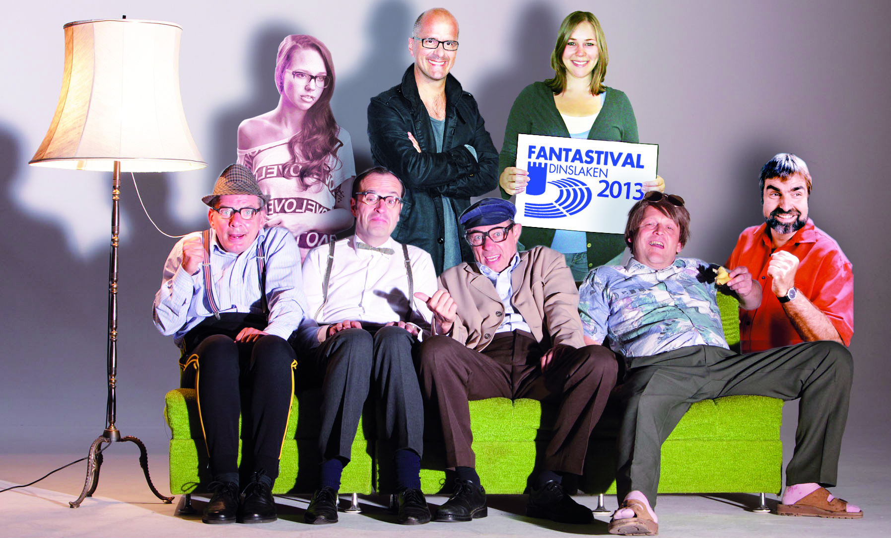 Darauf darf man sich unter anderem beim Fantastival 2013 freuen: Herbert Knebel und Affentheater (12. und 13. Juli / Burgtheater), Stefanie Heinzmann (19. Juli / Burgtheater), Christoph Maria Herbst (16. Juli / Burginnenhof) und Volker Pispers (14. September/ Burgtheater). artwork: jape.