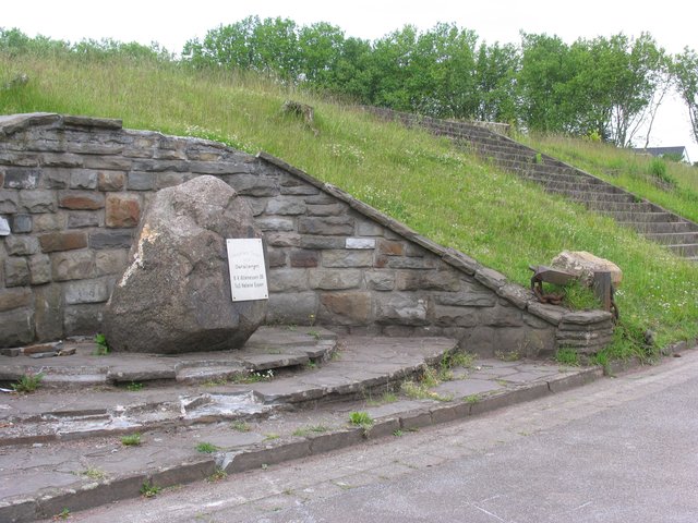 Viel Bruchstein wurde seinerzeit in Altenessen verbaut.