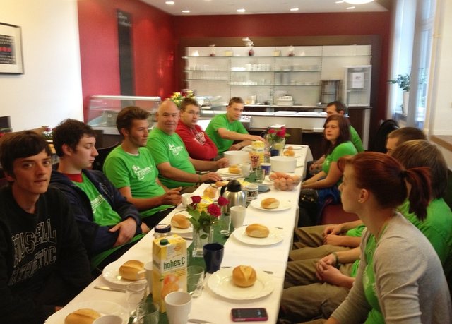 Gute Verpflegung als Dank und zur Stärkung | Foto: Duisburger Werkkiste