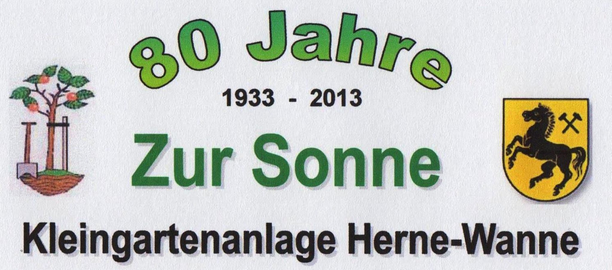 80 Jahre Kleingartenverein Zur Sonne Herne