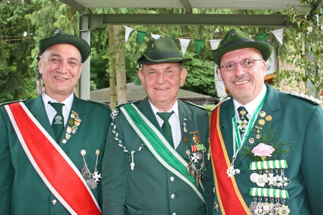 Friedhelm Esser regiert die Schützen Vor'm Clever Tor Wesel