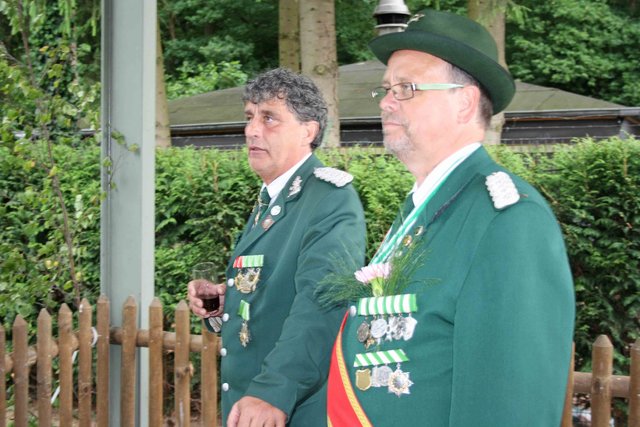 Friedhelm Esser regiert die Schützen Vor'm Clever Tor Wesel