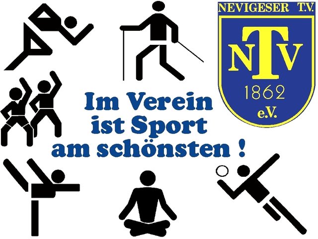Im Verein ist Sport am schönsten !