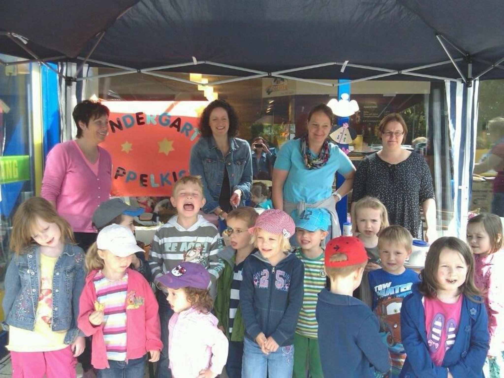  Der städt. Kindergarten Rappelkiste Oeventrop sammelte 810,-€ für die Motiv 