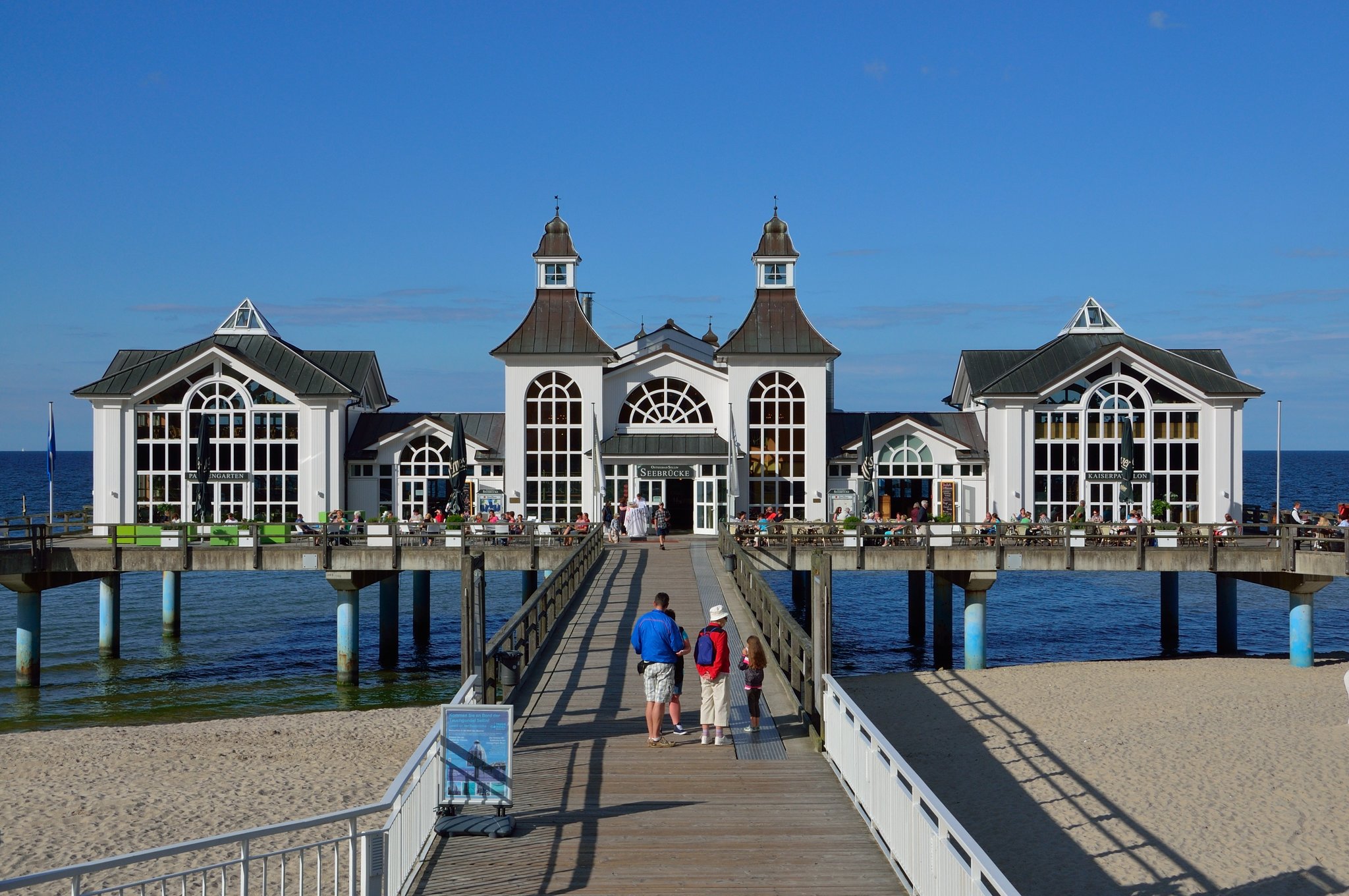 Die Seebrücke von Sellin auf Rügen - Castrop-Rauxel