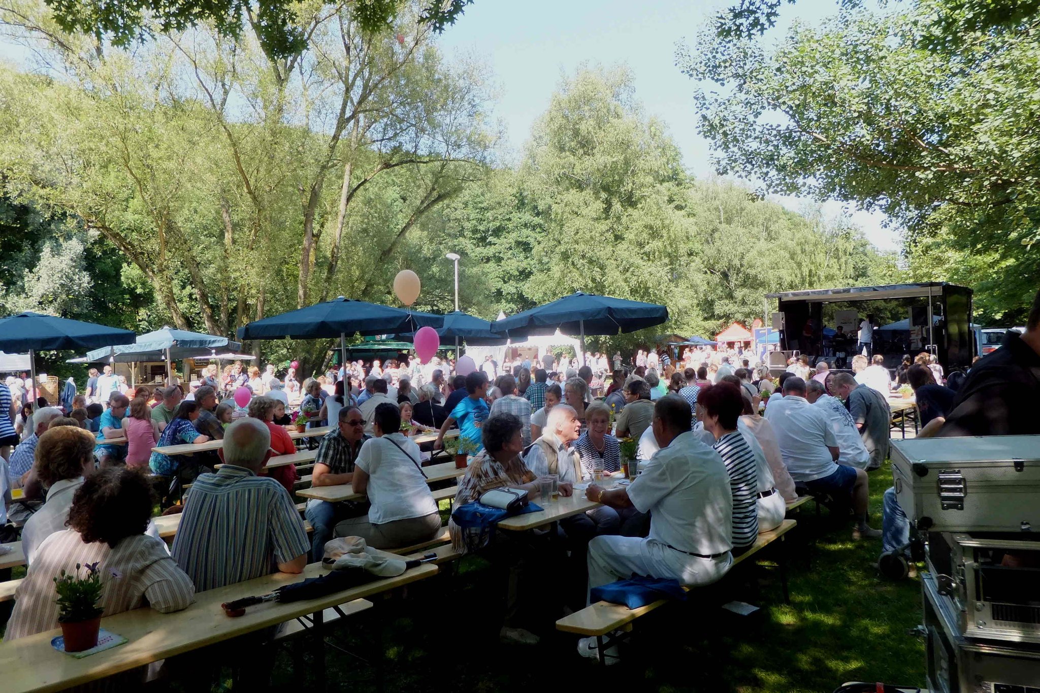 Volksfest an den Grummer Teichen. Bochum