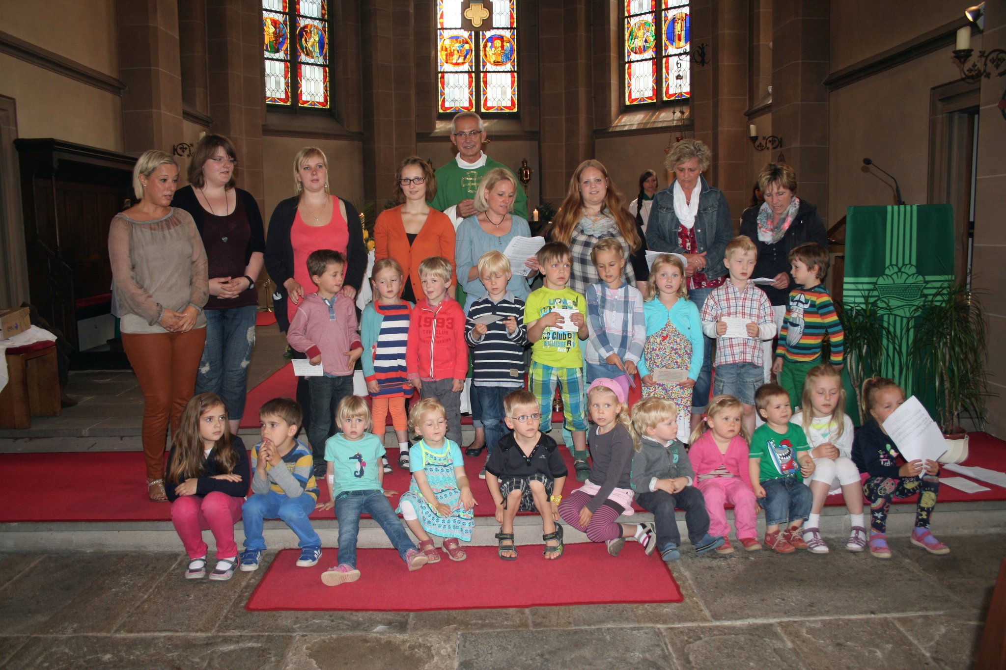 Abschlussgottesdienst für Kindergartenkinder in St. Philippus und