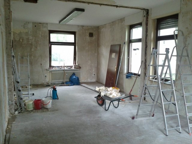 Blick ins ehem. "Kaminzimmer"