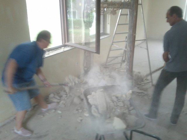 Viel Staub wurde aufgewirbelt