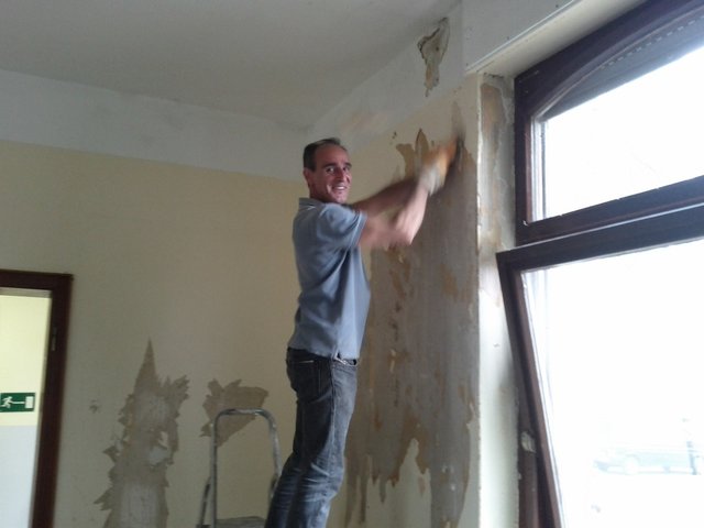 Die letzten "Feinarbeiten"