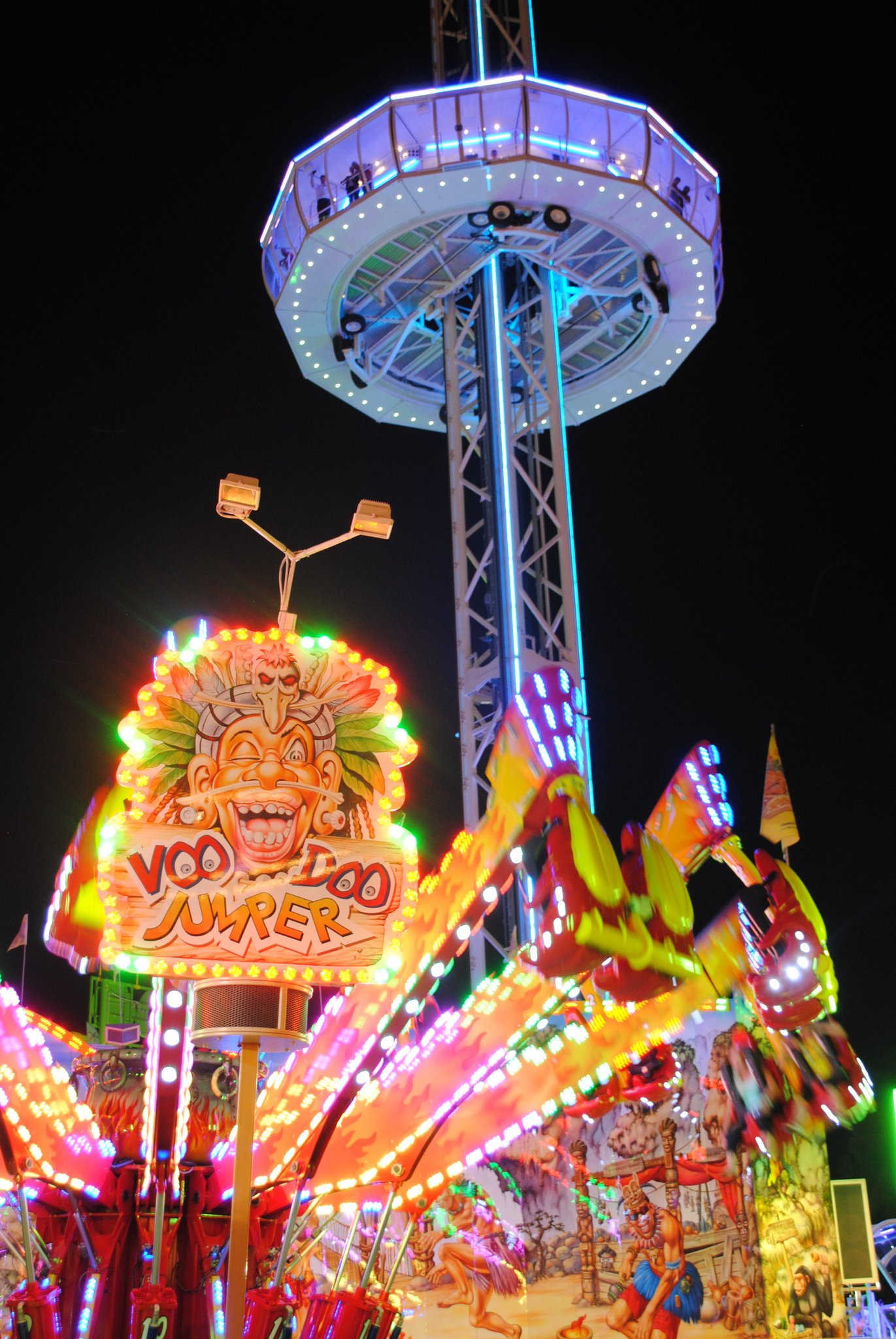 Elektrisch Fahren Wir Auf Der Kirmes