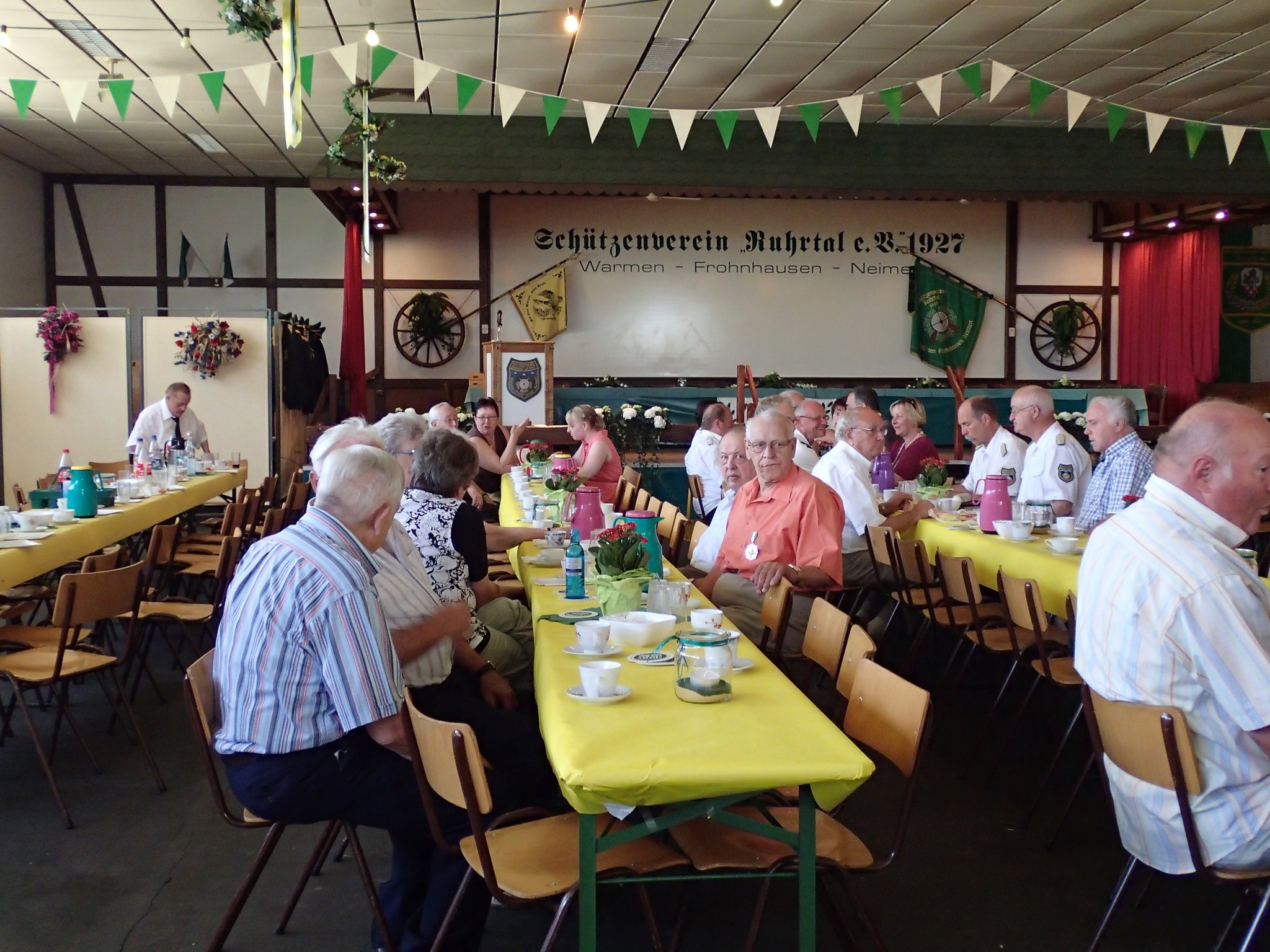 Schützenfest in Fröndenberg Warmen .. Teil 6 Montag ( der letzte Tag