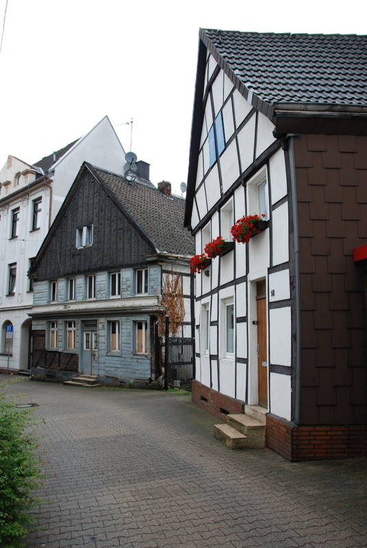 Alte Fachwerkhäuser in der Gerdrudisstraße.