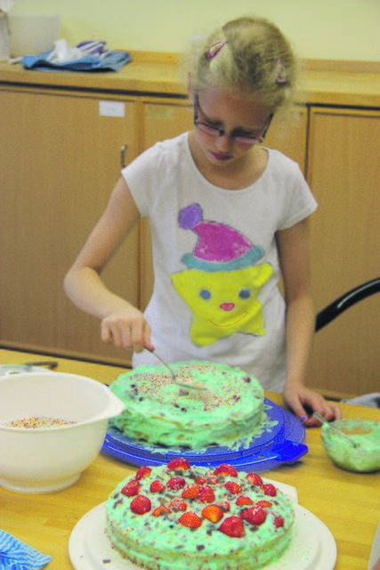 Beim Garnieren besonders beliebt: Bunte Streusel