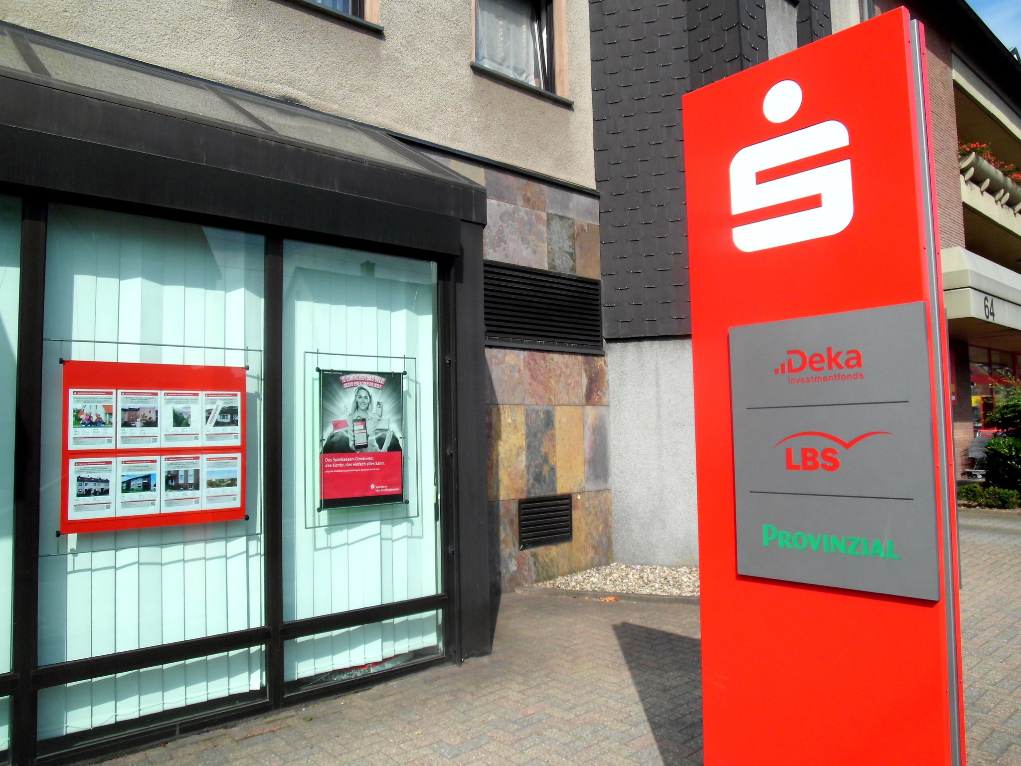 Welche Geschäftsstellen der Sparkasse Vest Recklinghausen werden