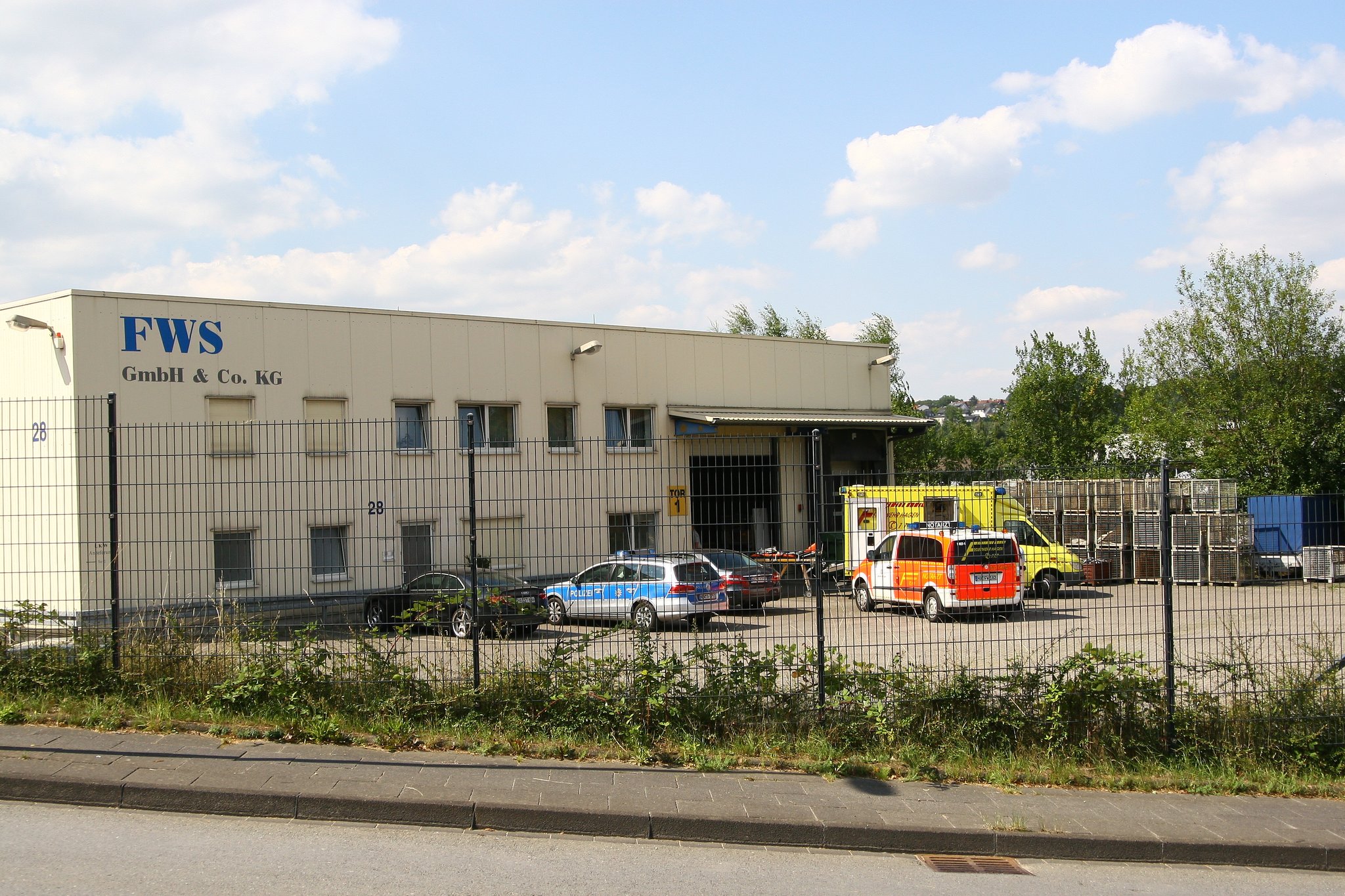 Schwerer Betriebsunfall in der Neuestr. in Hagen-Haspe - Hagen