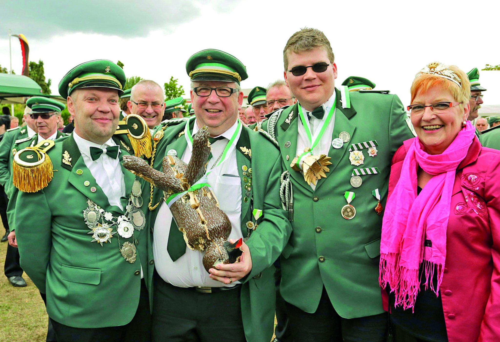 BSV Bottrop Boy 1953 eV Boyer feiern neuen Schützenkönig Bottrop