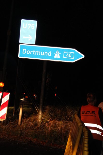 Vollsperrung der A40