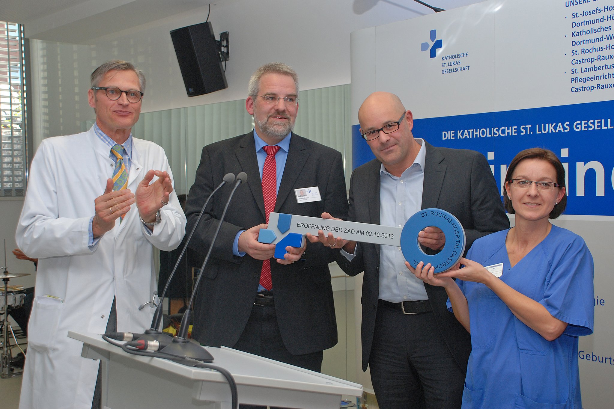 Hno-arzt Dr. Klaus Kröger - Castrop-rauxel „An die Zukunft gedacht“: St. Rochus-Hospital weihte Neubau ein