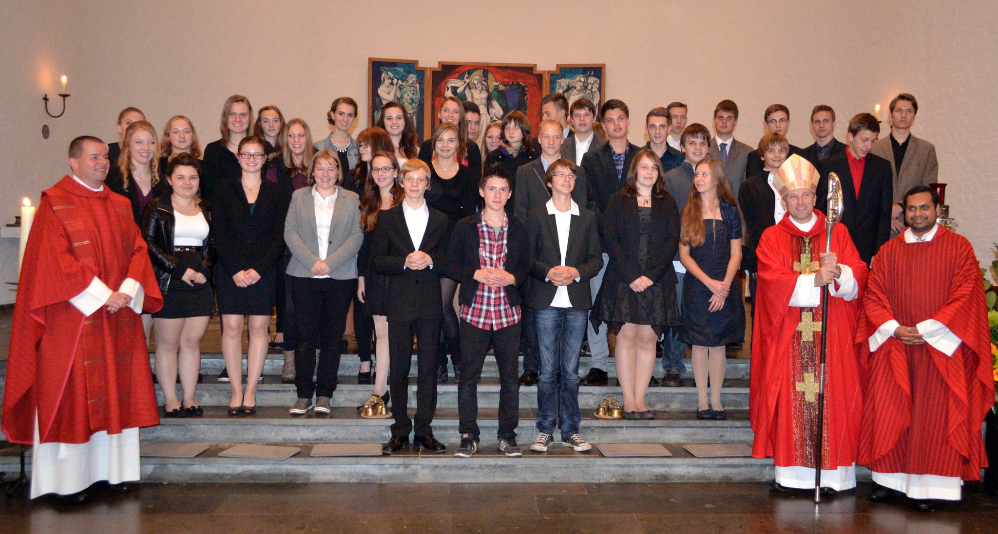 Firmung in der Pfarrgemeinde Zur Heiligen Familie Kleve