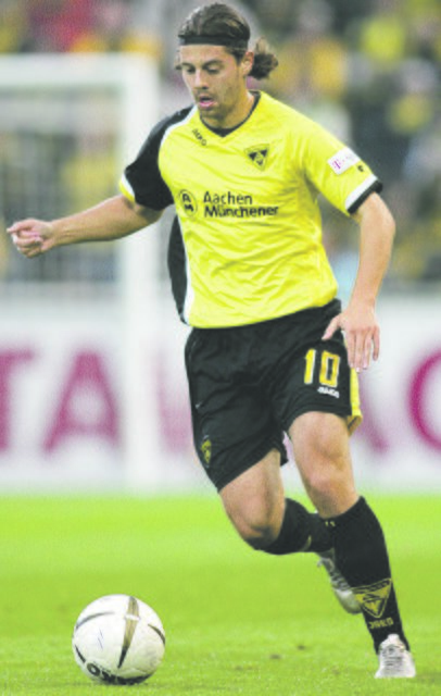 RWO-Kapitän Benjamin Weigelt kam in der Hinrunde der Saison 2007/08 zu zehn Zweitligaspielen für Aachen. Foto: Firo
